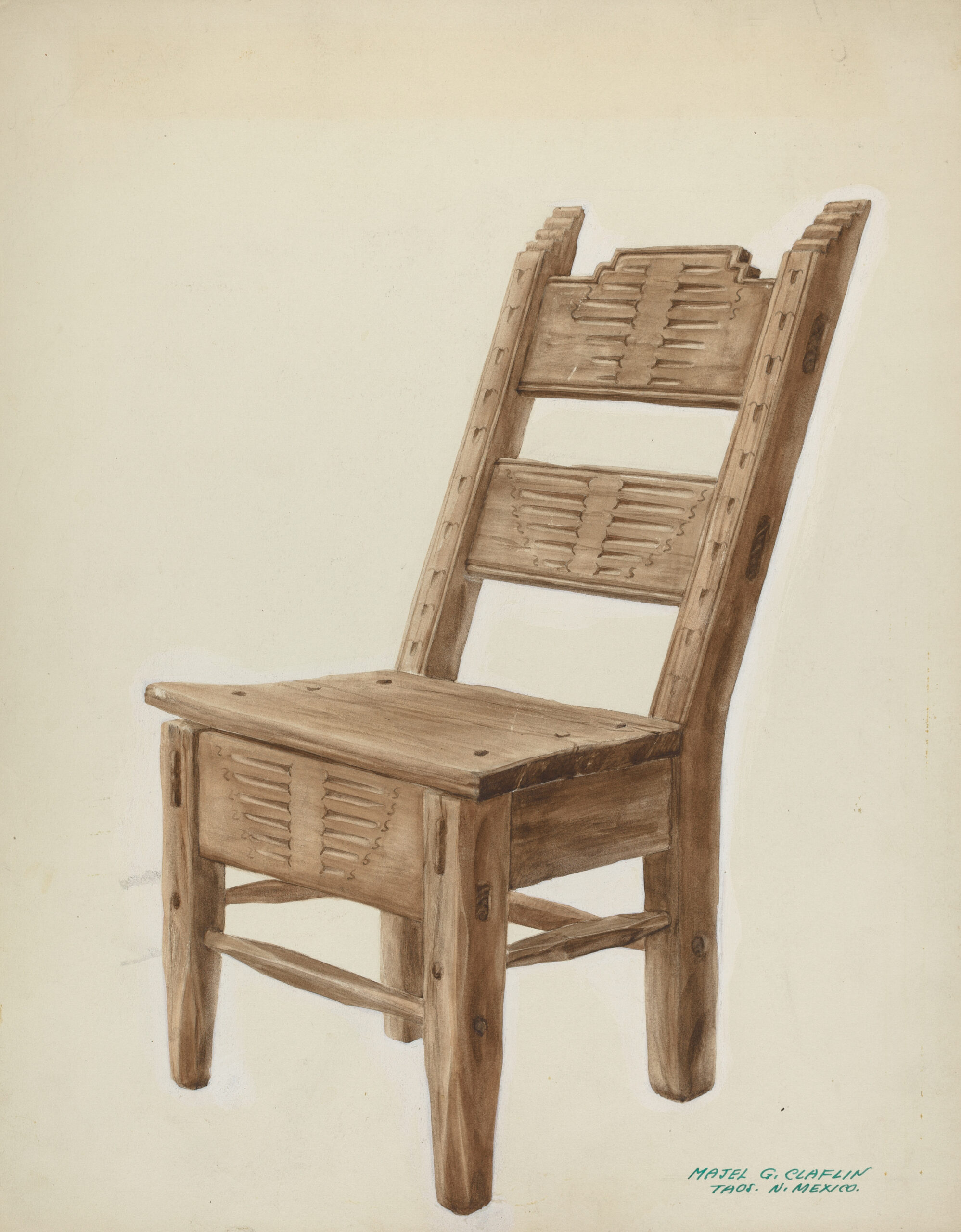 Malmo Dining Chair, Set of 2 - beech, 45 x 52 x 82 cm (photo 2)