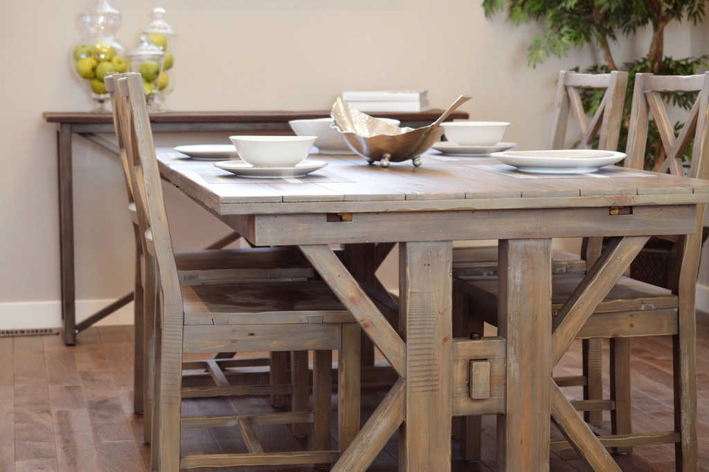 Gothenburg Extending Dining Table - ash, veneer, chipboard, 160 x 90 cm, 210 x 90 cm (photo 3)
